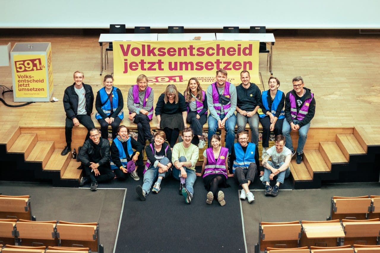 Teambild Enteignungskonferenz