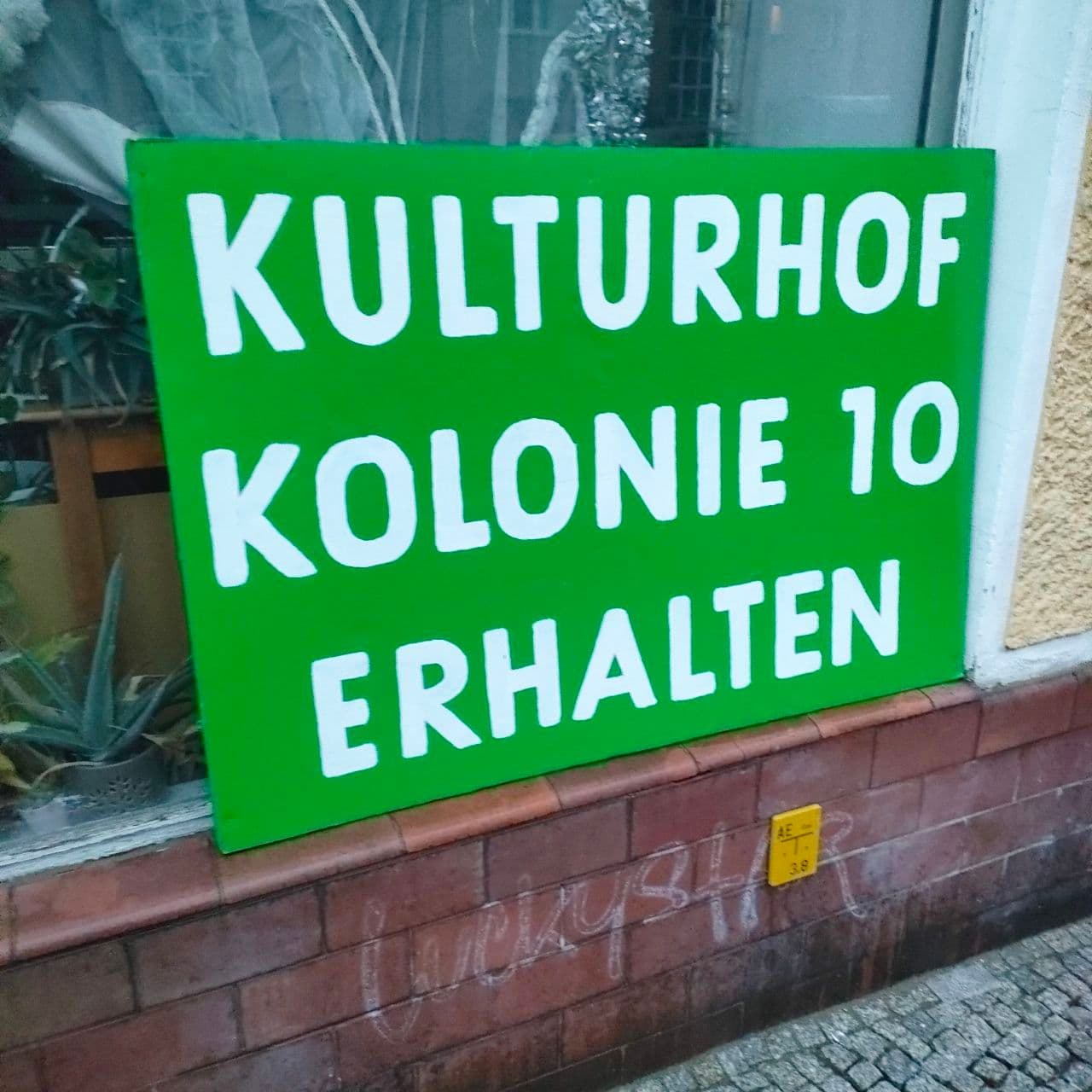 Bild zum Artikel: Presseeinladung: Kundgebung gegen illegalen Abriss des Kulturhofs Kolonie 10 im Wedding ++ Freitag 10.01. um 16 Uhr +++ “Stoppt die rechtswidrige Zerstörung der Kolonie 10!"